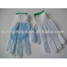 PVC Dotted Gloves for motor repairing